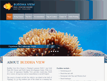 Tablet Screenshot of buddhaview-diving.com